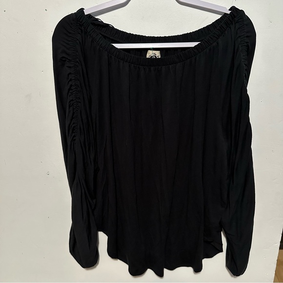 We the Free Care Free People Serenade Tee in Black - Picture 2 of 10